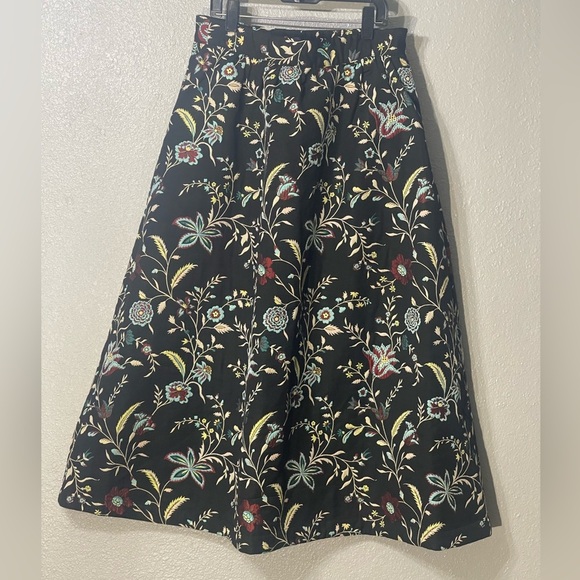 Anthropologie Maeve Brocade Maxi Skirt - Size 0 - Picture 2 of 7
